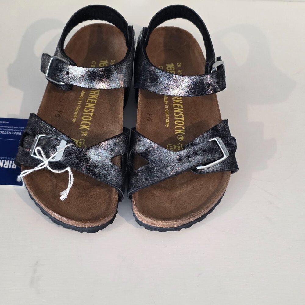 NWT: Birkenstock Rio Essentials Kids EVA Sandals - Picture 2 of 5